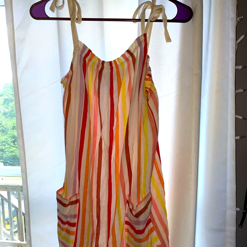 Aerie striped romper
